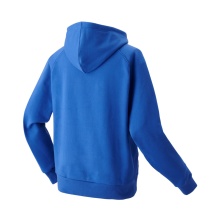 Yonex Bluza z kapturem Sweat Hoodie (mieszanka bawełny) 2023 niebieska męska